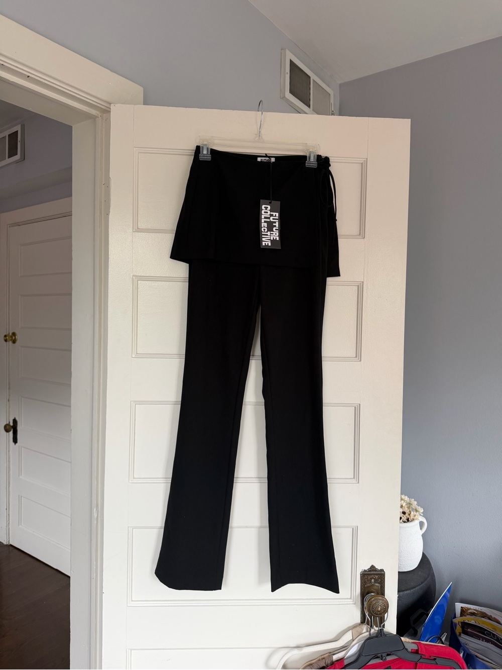 New Future Collective Skirted Flare Pants